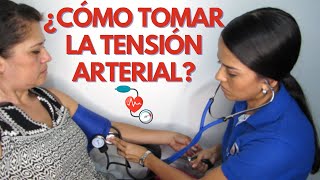 ¿CÓMO TOMAR LA TENSIÓN ARTERIAL [upl. by Marco]