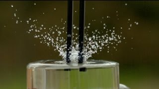 Tuning Fork at 1600fps  The Slow Mo Guys [upl. by Ym]