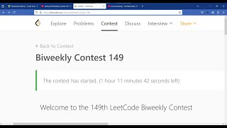 Leetcode Biweekly Contest 149 Live solve  Programming With Sakib [upl. by Ahseiyn]