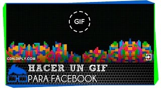 Como Crear Gif Animados para Facebook [upl. by Stafani]