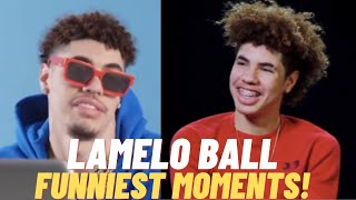 LAMELO BALL FUNNIEST MOMENTS [upl. by Ardnekat]