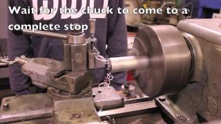 Basic Turning on a Manual Lathe [upl. by Lectra]