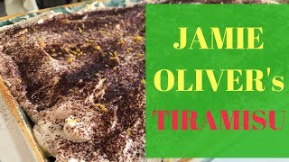 Jamie Olivers TIRAMISU  QUICK amp EASY recipe [upl. by Nerrual]