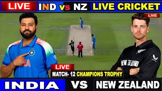 🔴Last 3 Over INDIA vs New Zealand LIVE [upl. by Suoiradal]