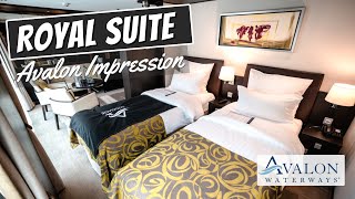 Avalon Waterways quotImpressionquot  Royal Suite Tour amp Review  4K [upl. by Nakre]