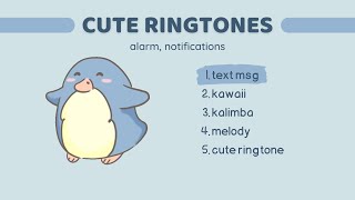 CUTE RINGTONES amp NOTIFICATION SOUNDS FREE  Zedge [upl. by Allan]