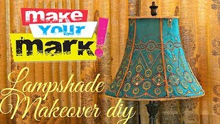 How to Fancy Lampshade Makeover DIY [upl. by Melli]