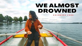 We almost drowned in Chiemsee Lake GERMANY [upl. by Amoihc]