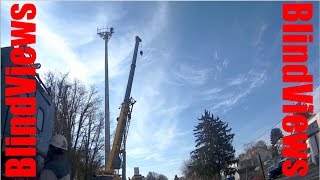 Cell Tower install start to finish [upl. by Rehtnug388]