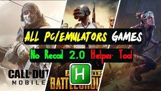 How To Control Recoil In Any PC Games amp Emulators  No Recoil 20 Helper Tool [upl. by Adnwahsat]