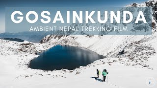 Trekking Nepal Gosainkunda Lake [upl. by Eelirak]