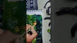 natural beauty painting  manashvi art gallery painting ideas 💡 [upl. by Chuipek]