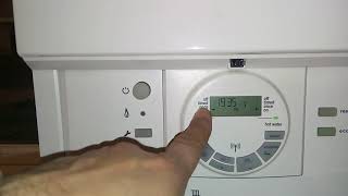 Tutorial  How to program the Worcester Combi boiler [upl. by Jackelyn]