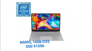 Обзор китайского ноутбука на Celeron N5095 [upl. by Quintina]