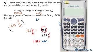 Calculating Moles in a Reaction [upl. by Noval]