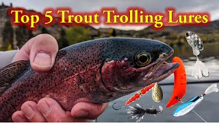 Top 5 Trout Trolling Lures [upl. by Alyss]