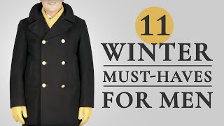 11 Winter MustHaves For Men  Gentlemans Gazette [upl. by Belle]