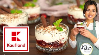 Weihnachtsrezept  KirschSpekulatiusSchichtdessert im Glas  Kaufland [upl. by Amalea]