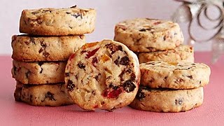 Inas Fruitcake Cookies  Food Network [upl. by Ellersick]