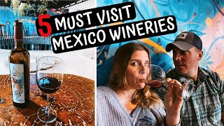 5 Must Visit WINERIES in the VALLE DE GUADALUPE  Ensenada Mexico [upl. by Kannan]