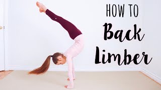 How to do a Back Limber [upl. by Wesla163]