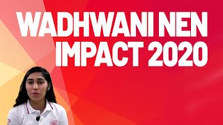 Wadhwani Foundation’s National Entrepreneurship Network Impact Report 2020 [upl. by Ellehsem364]