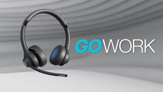 Go Work Wireless OnEar Headset [upl. by Yessak]