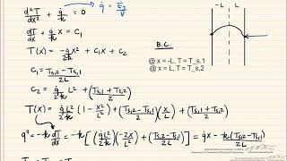 OneDimensional Heat Conduction with Generation [upl. by Halehs466]