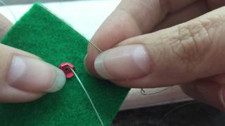 How to sew on sequins [upl. by Biddle873]