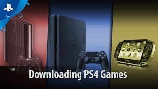 Downloading Games  PS4 [upl. by Mareah643]