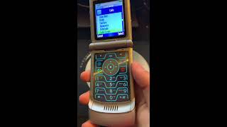 Motorola RAZR V3  Ringtones [upl. by Lleihsad]