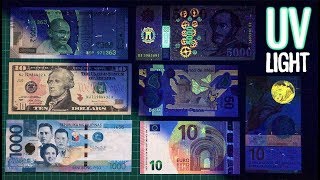 The Secret INVISIBLE INK on Banknotes [upl. by Nottus]