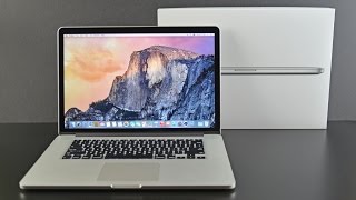 Apple MacBook Pro 15inch Retina 2015 Unboxing amp Review [upl. by Tamra]