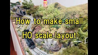 How to make small HO scale layout [upl. by Hannavahs]