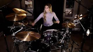 Black Sabbath quotFairies Wear Bootsquot Drum CoverBrooke C [upl. by Dressel362]