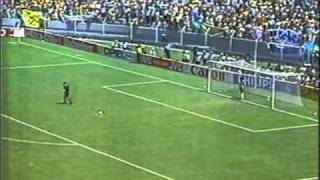 Brazil vs France World Cup 1986  Penalty Shootout [upl. by Mandy]