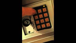 How to reset code on an electronic safe [upl. by Charters642]