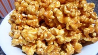 How to make Caramel Popcorn  Easy Cooking [upl. by Baalman513]