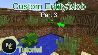 Mcreator Tutorial Custom EntityMob Part 3 [upl. by Amhsirak]