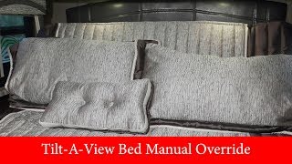 Thor Motor Coach TiltAView Bed Manual Override [upl. by Yeung]