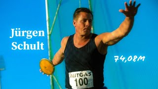 Jürgen Schult  The Discus World Record Holder [upl. by Arednaxela]