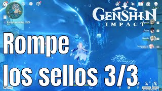 Rompe los sellos 33  Fontaine  Genshin Impact [upl. by Vail]