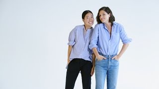 JCrew Style Hacks The Buttonup Shirt [upl. by Llenet348]