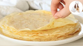 How to make Crepes  French Crepe Recipe [upl. by Suckow]