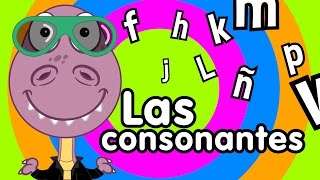 Canción de las consonantes  Canciones Infantiles [upl. by Chamkis836]