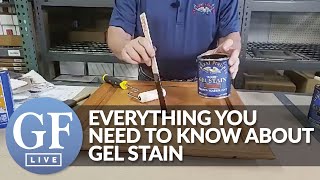 Everything You Need To Know About Gel Stain  GF Live [upl. by Ahsekar]