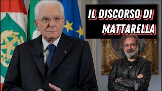 Il discorso di Mattarella [upl. by Oiramel728]