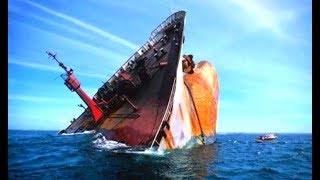 Top 10 Fast sinking ships at sea [upl. by Danette]