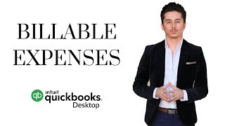 How to add Billable Expenses Quickbooks Desktop [upl. by Dranyl]