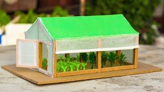 Science Projects  Green House Working Model [upl. by Ahset]